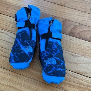 North face toddle mittens